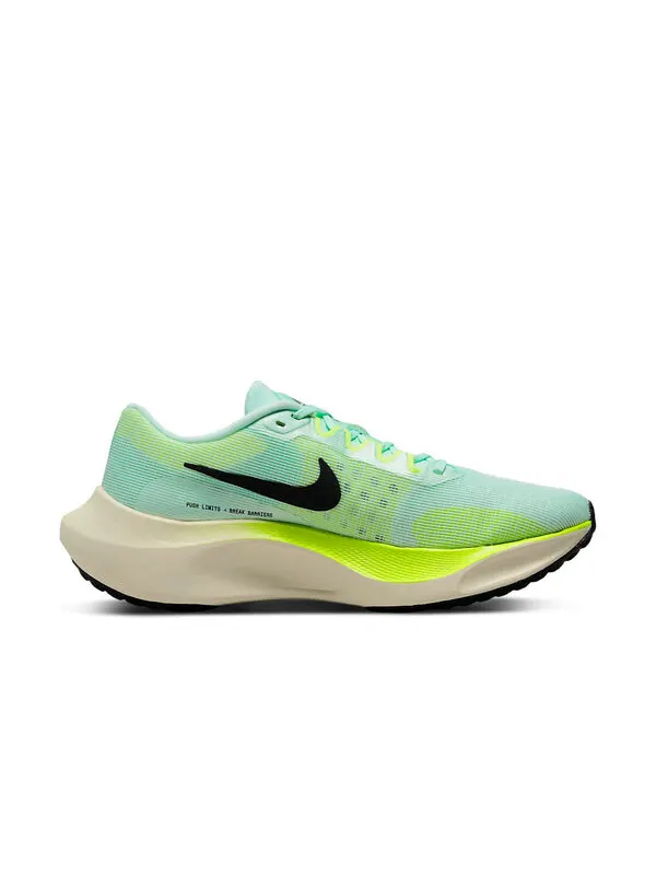 Кроссовки зум флай 5 Nike — изображение 2 из 4, зеленый/черный