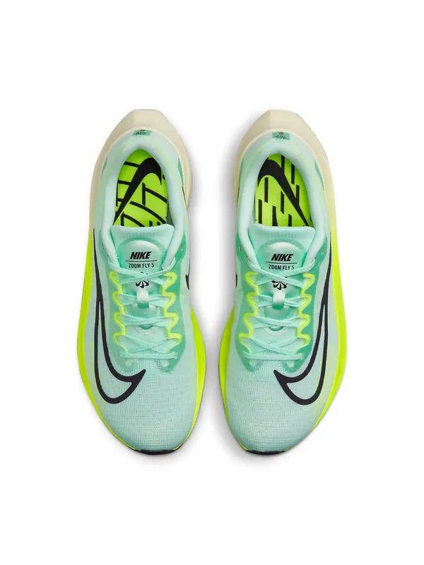Кроссовки зум флай 5 Nike — изображение 4 из 4, зеленый/черный