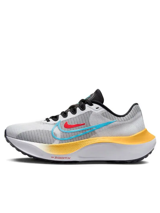 Кроссовки (WMNS) Nike Zoom Fly 5 'White Black Baltic Blue' DM8974-002 — изображение 1 из 5, серый