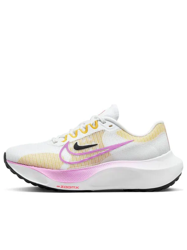 Кроссовки зум флай 5 Nike — изображение 1 из 4, белый//коричневый