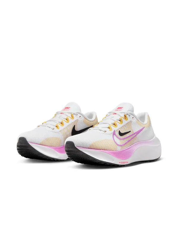 Кроссовки зум флай 5 Nike — изображение 3 из 4, белый//коричневый