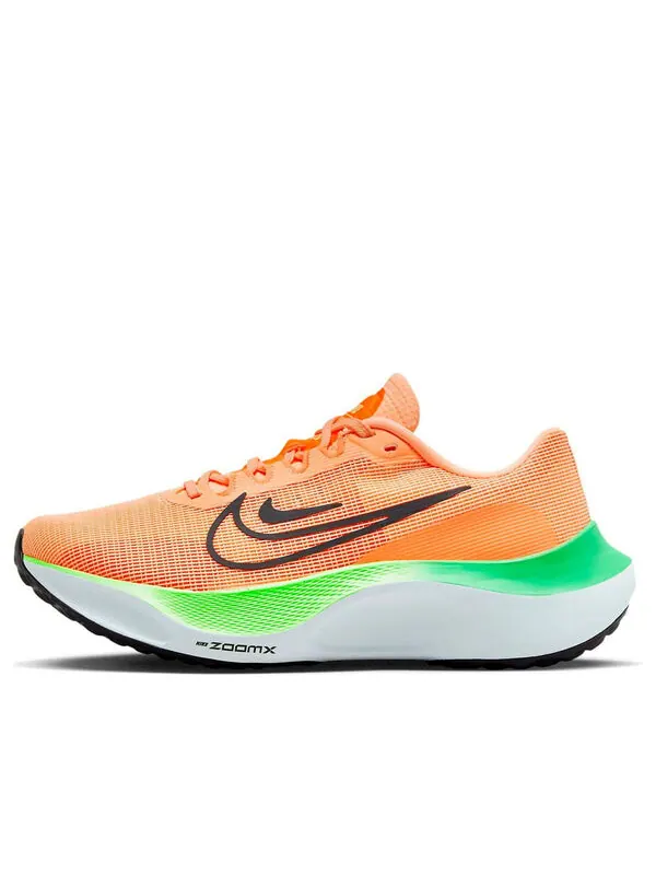 Кроссовки зум флай 5 Nike — изображение 1 из 4, оранжевый/черный/зеленый