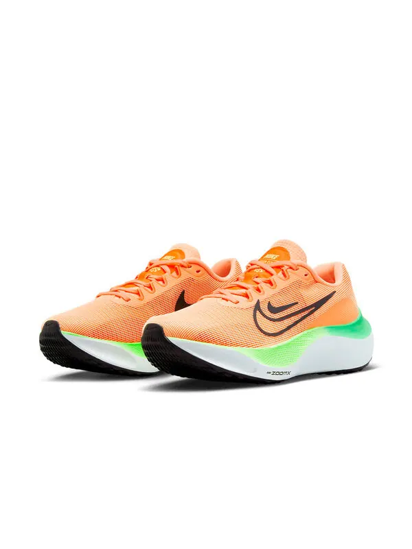 Кроссовки зум флай 5 Nike — изображение 3 из 4, оранжевый/черный/зеленый