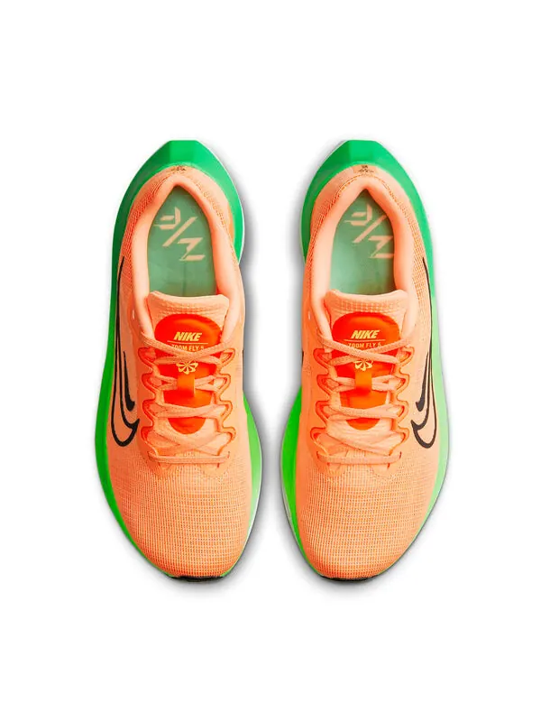 Кроссовки зум флай 5 Nike — изображение 4 из 4, оранжевый/черный/зеленый