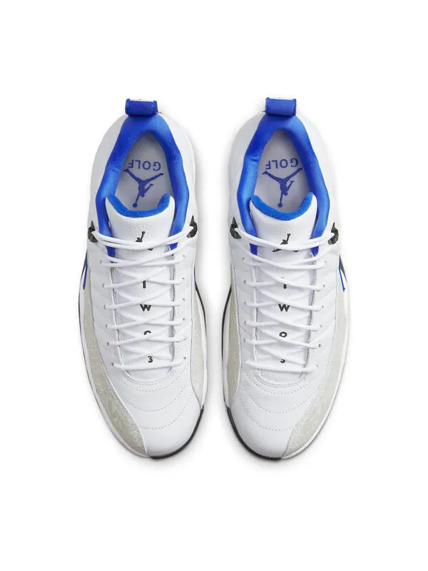 Кроссовки 12 low golf 'white game royal' Air Jordan — изображение 2 из 4, белый//черный