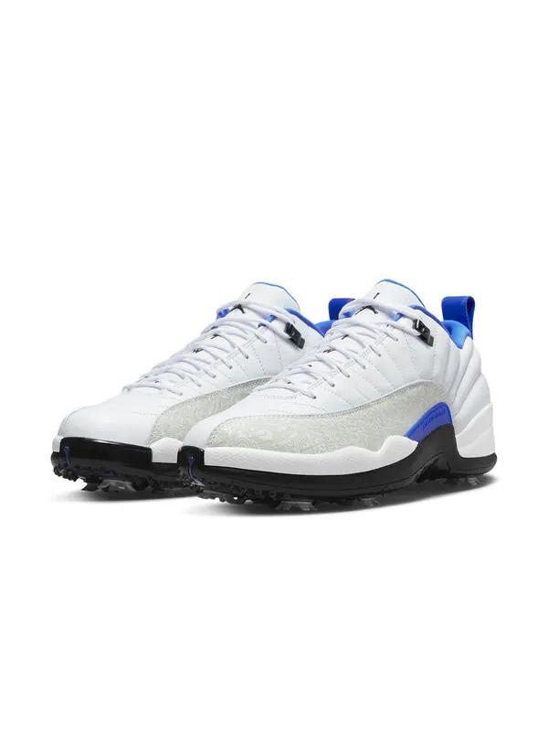 Кроссовки 12 low golf 'white game royal' Air Jordan — изображение 4 из 4, белый//черный