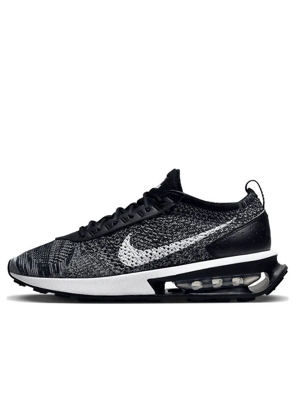 Кроссовки air max flyknit racer Nike — изображение 1 из 4, черный/белый