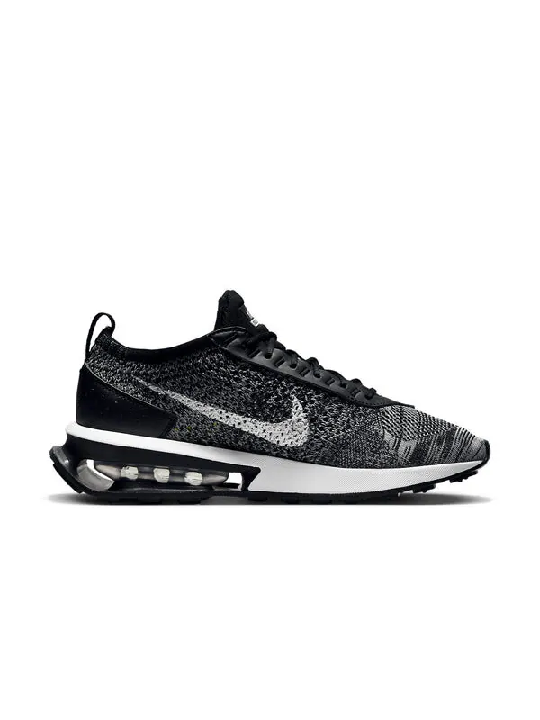 Кроссовки air max flyknit racer Nike — изображение 2 из 4, черный/белый
