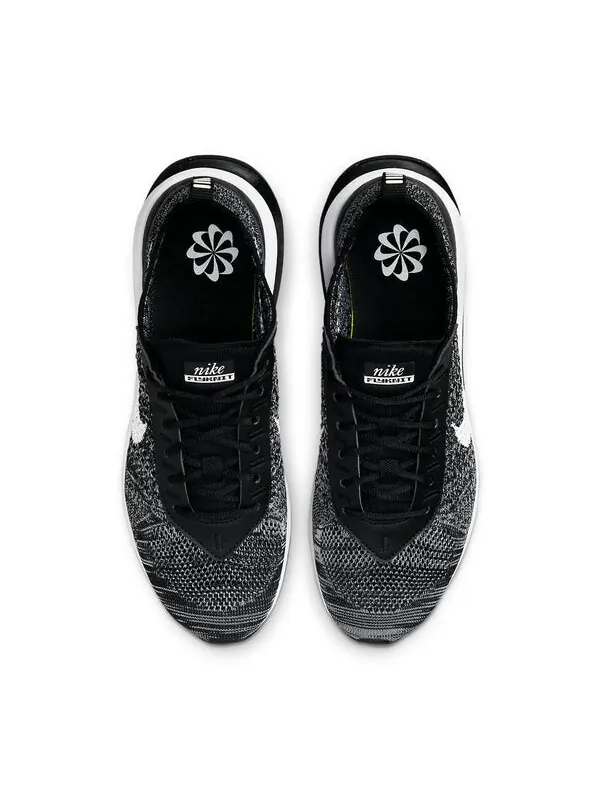 Кроссовки air max flyknit racer Nike — изображение 4 из 4, черный/белый