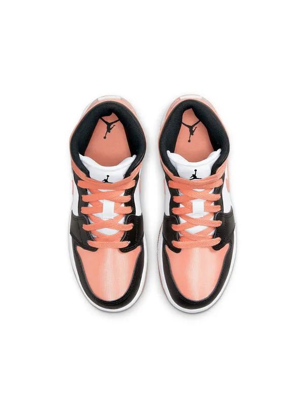 Кроссовки 1 средние Air Jordan — изображение 4 из 4, белый/черный/светлый
