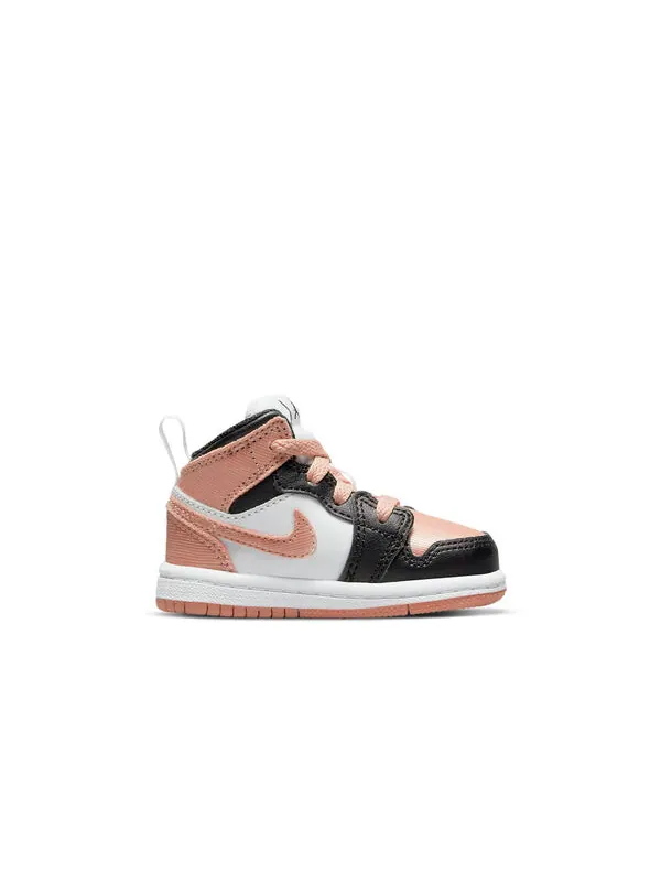 Кроссовки 1 средние Air Jordan — изображение 2 из 4, розовый/черный