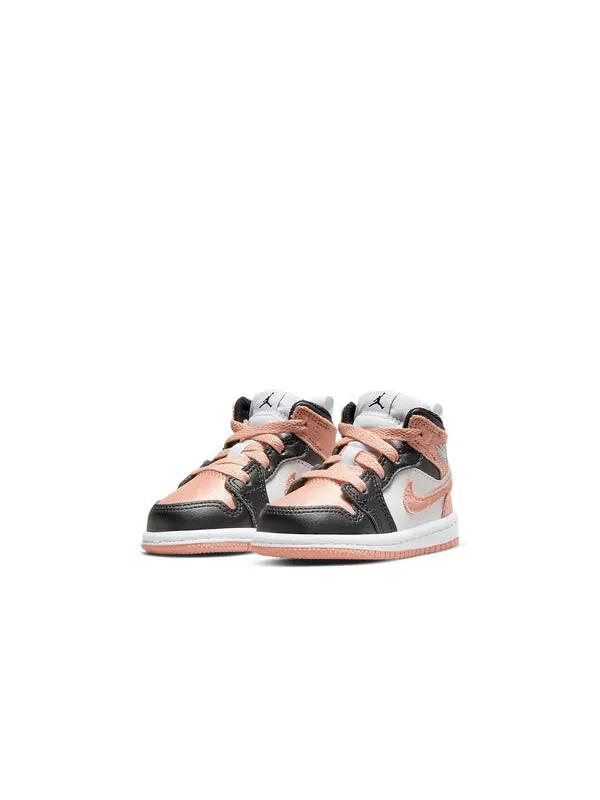 Кроссовки 1 средние Air Jordan — изображение 3 из 4, розовый/черный