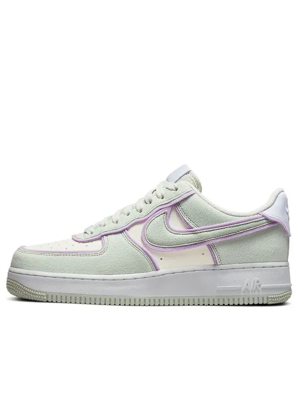 Кроссовки air force 1 низкие Nike — изображение 1 из 4, зеленый/фиолетовый