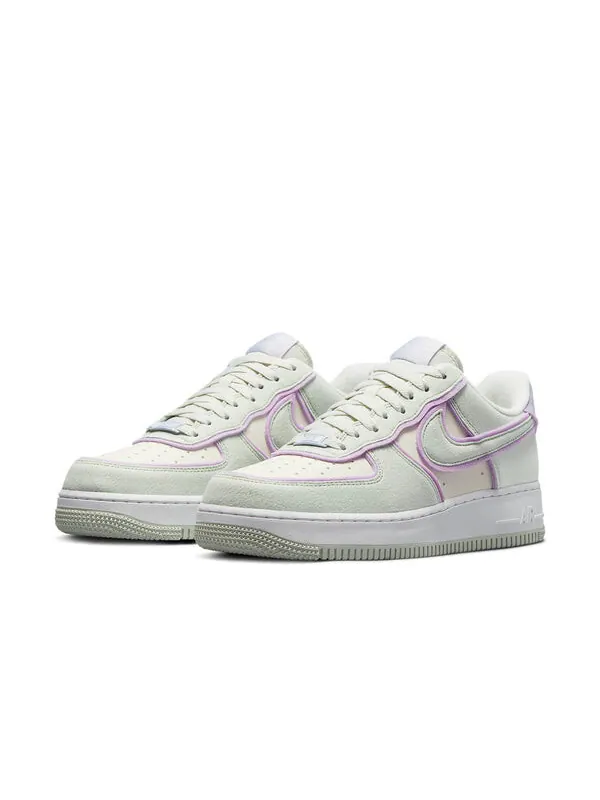 Кроссовки air force 1 низкие Nike — изображение 3 из 4, зеленый/фиолетовый
