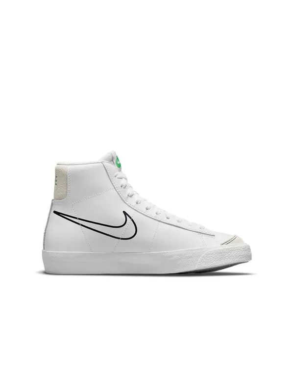 Кроссовки blazer mid '77 'swoosh pack' Nike — изображение 2 из 4, белый/синий/красный