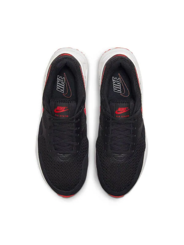 Кроссовки air max systm 'black university red' Nike — изображение 4 из 4, черный/белый/красный