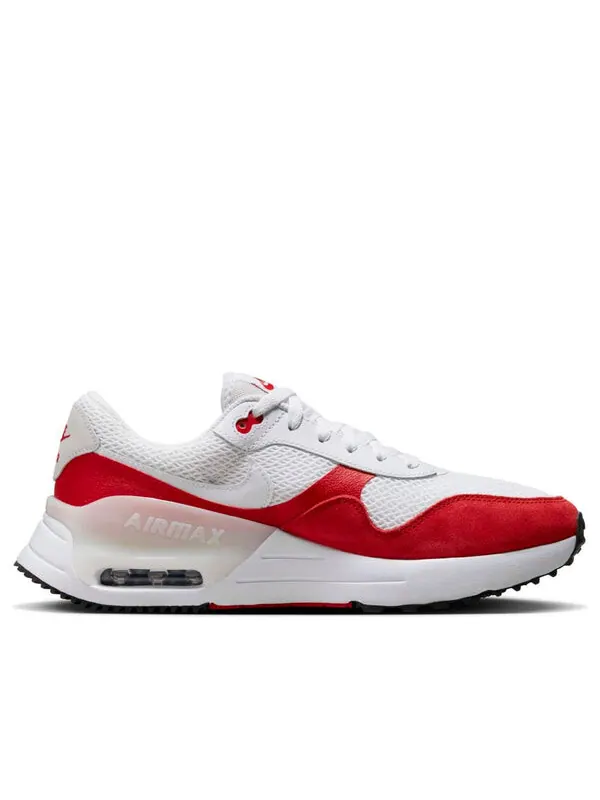 Кроссовки air max systm 'white university red' Nike — изображение 2 из 4, белый/красный