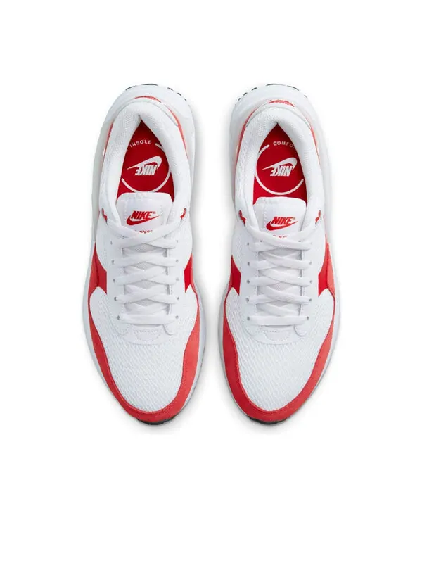 Кроссовки air max systm 'white university red' Nike — изображение 4 из 4, белый/красный
