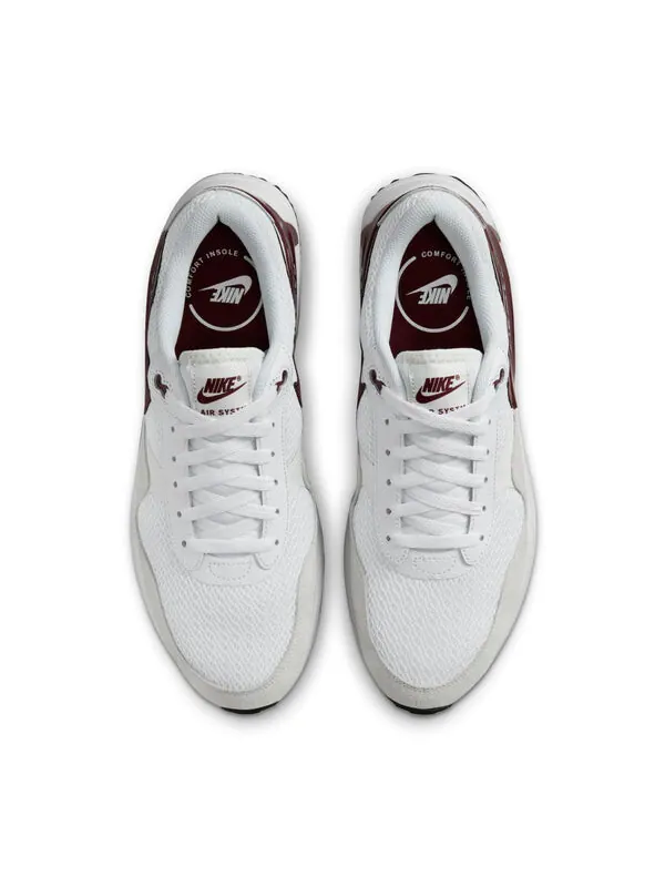 Кроссовки air max systm Nike — изображение 4 из 4, белый/темный красный