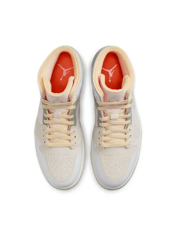 Кроссовки 1 средний размер Air Jordan — изображение 4 из 4, серый/белый
