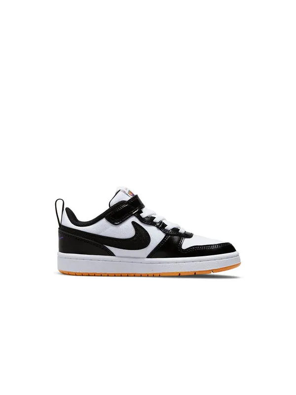 Кроссовки Court Borough Low 2 SE Nike — изображение 2 из 4, черный/белый