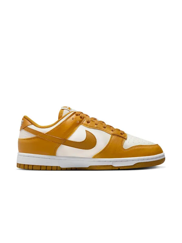 Кроссовки dunk low next nature 'gold phantom' Nike — изображение 2 из 4, золотистый-белый