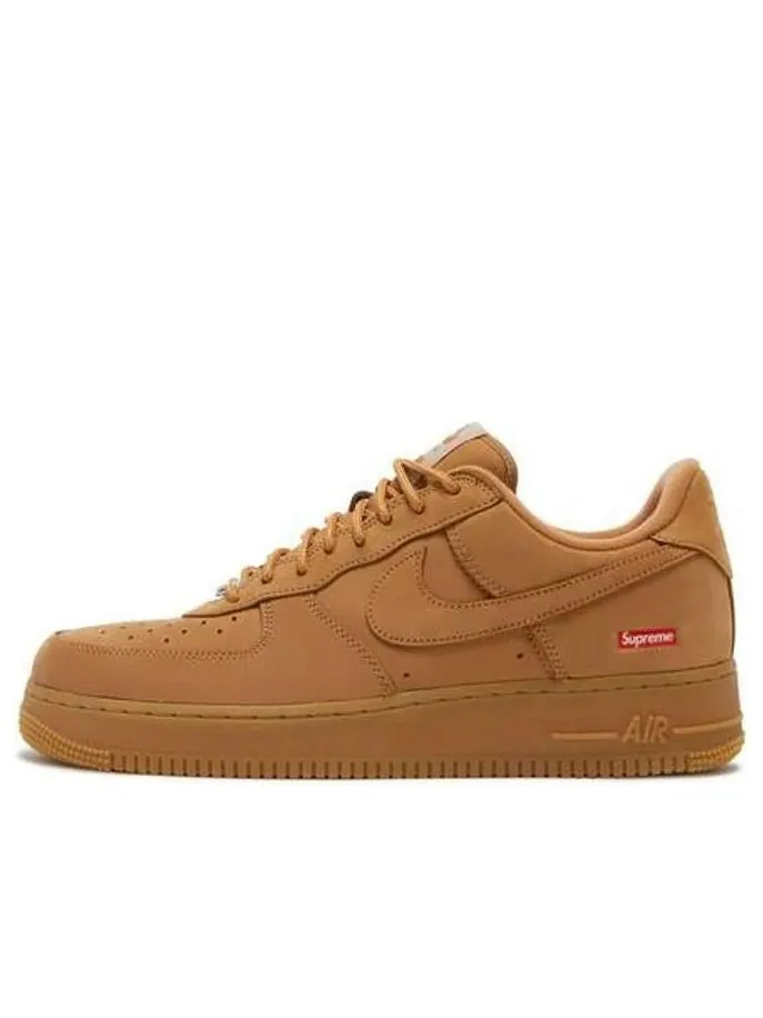 Кроссовки Nike x Supreme Air Force 1 Low SP 'Wheat' — изображение 1 из 5, бежевый