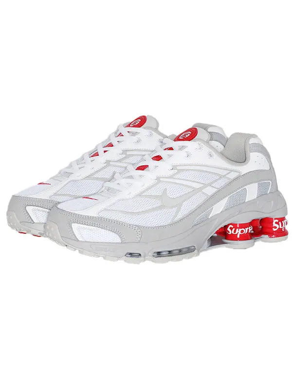 Кроссовки x supreme shox ride 2 sp Nike — изображение 3 из 4, белый/красный