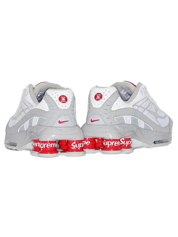 Кроссовки x supreme shox ride 2 sp Nike — изображение 4 из 4, белый/красный