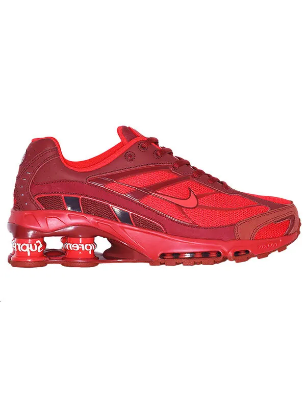 Кроссовки x supreme shox ride 2 sp Nike — изображение 2 из 4, красный/красный