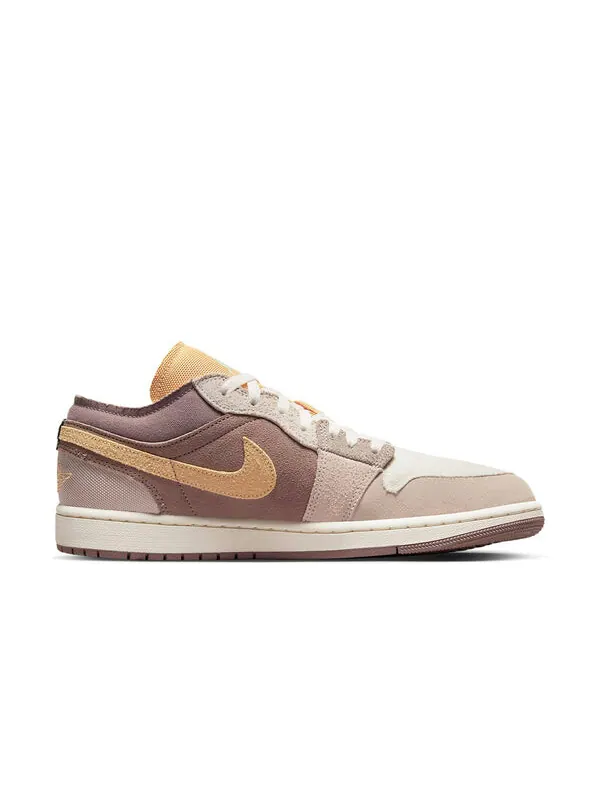 Кроссовки 1 low se craft 'inside out - taupe haze' Air Jordan — изображение 2 из 4, золотистый