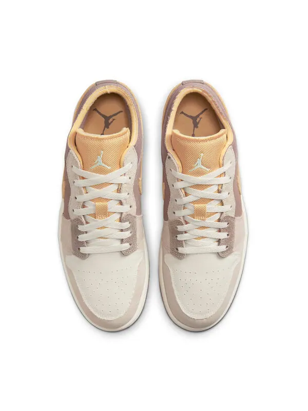 Кроссовки 1 low se craft 'inside out - taupe haze' Air Jordan — изображение 4 из 4, золотистый