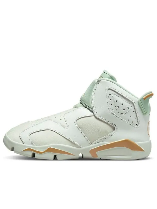 Кроссовки 6 ретро низкие Air Jordan — изображение 1 из 4, светлый зеленый