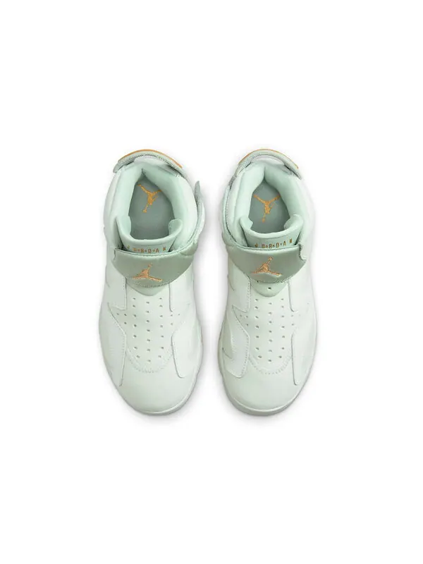 Кроссовки 6 ретро низкие Air Jordan — изображение 3 из 4, светлый зеленый