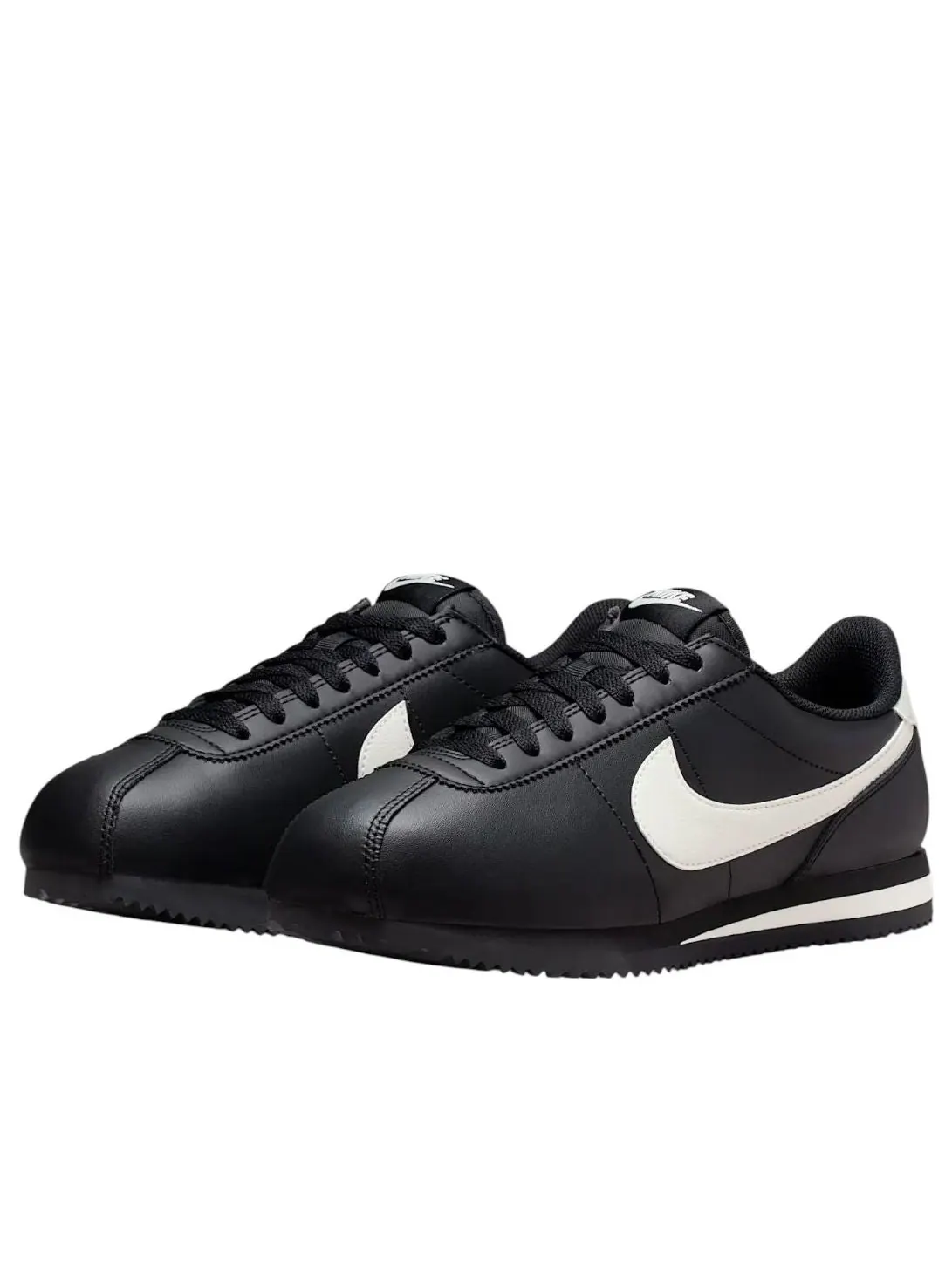 Кроссовки (WMNS) Nike Cortez Leather 'Black Pale Ivory' — изображение 3 из 5, черный