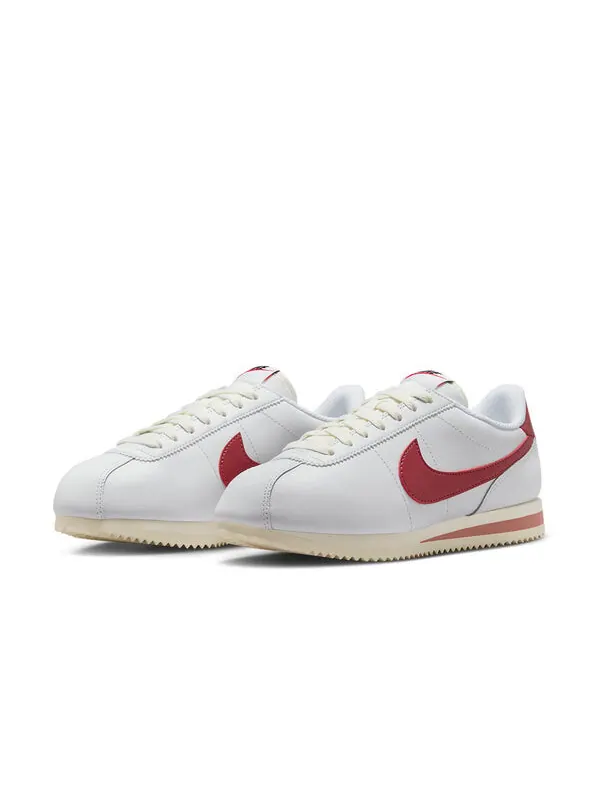 Кроссовки Кортес Nike — изображение 3 из 4, белый/красный