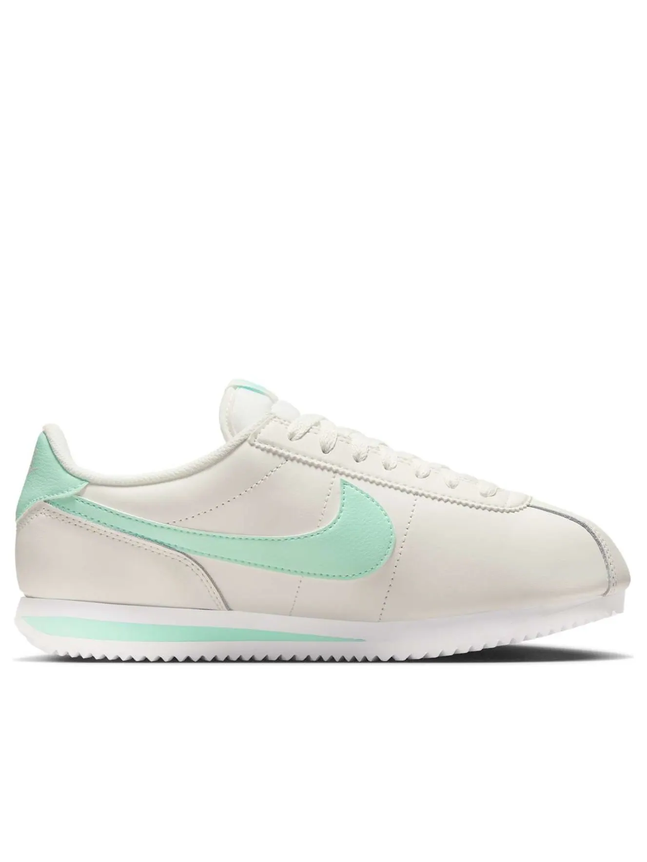 Кроссовки (WMNS) Nike Cortez Leather 'Sail Mint Foam' — изображение 6 из 6, бежевый
