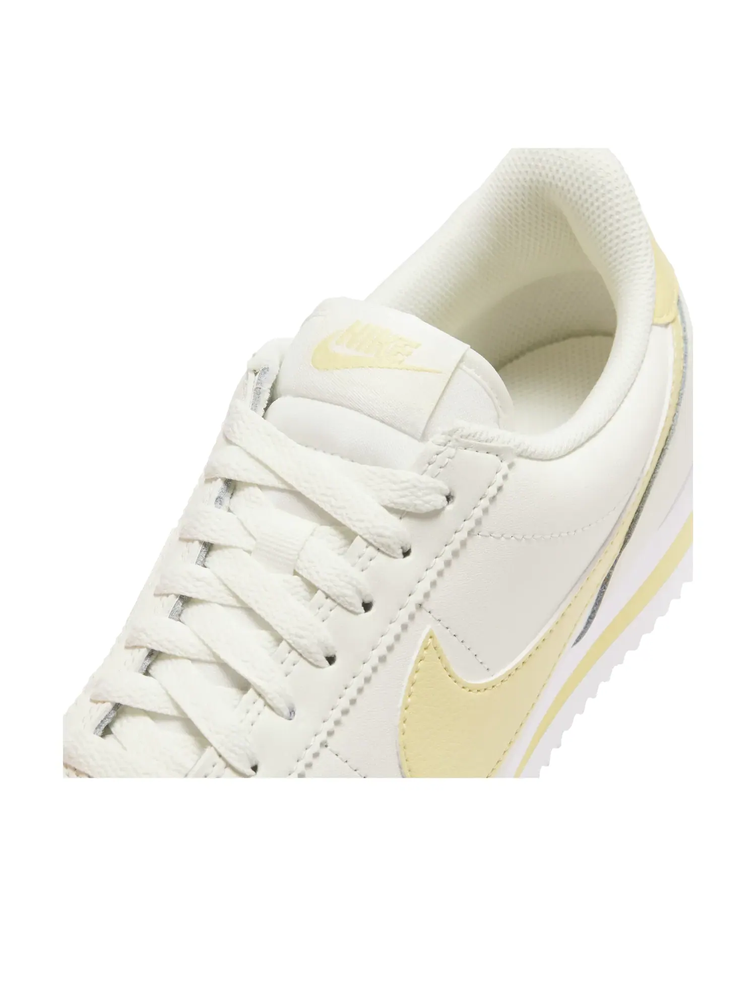 Кроссовки Nike Cortez 'White Yellow' DN1791-114 — изображение 5 из 7, белый