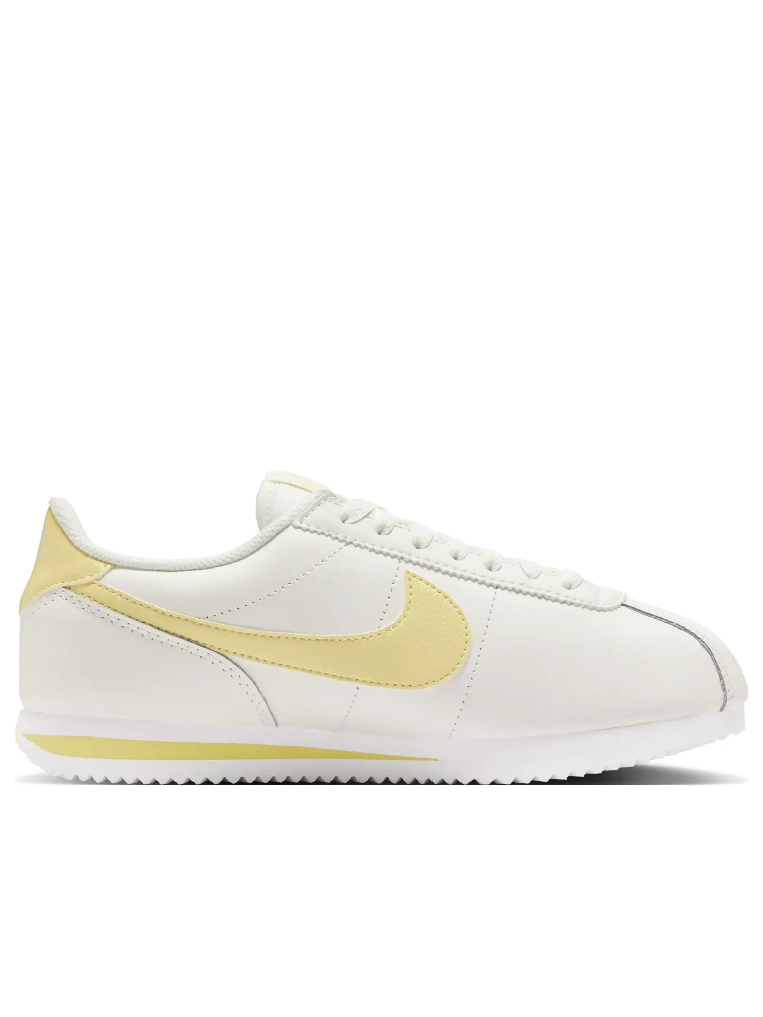 Кроссовки Nike Cortez 'White Yellow' DN1791-114 — изображение 6 из 7, белый