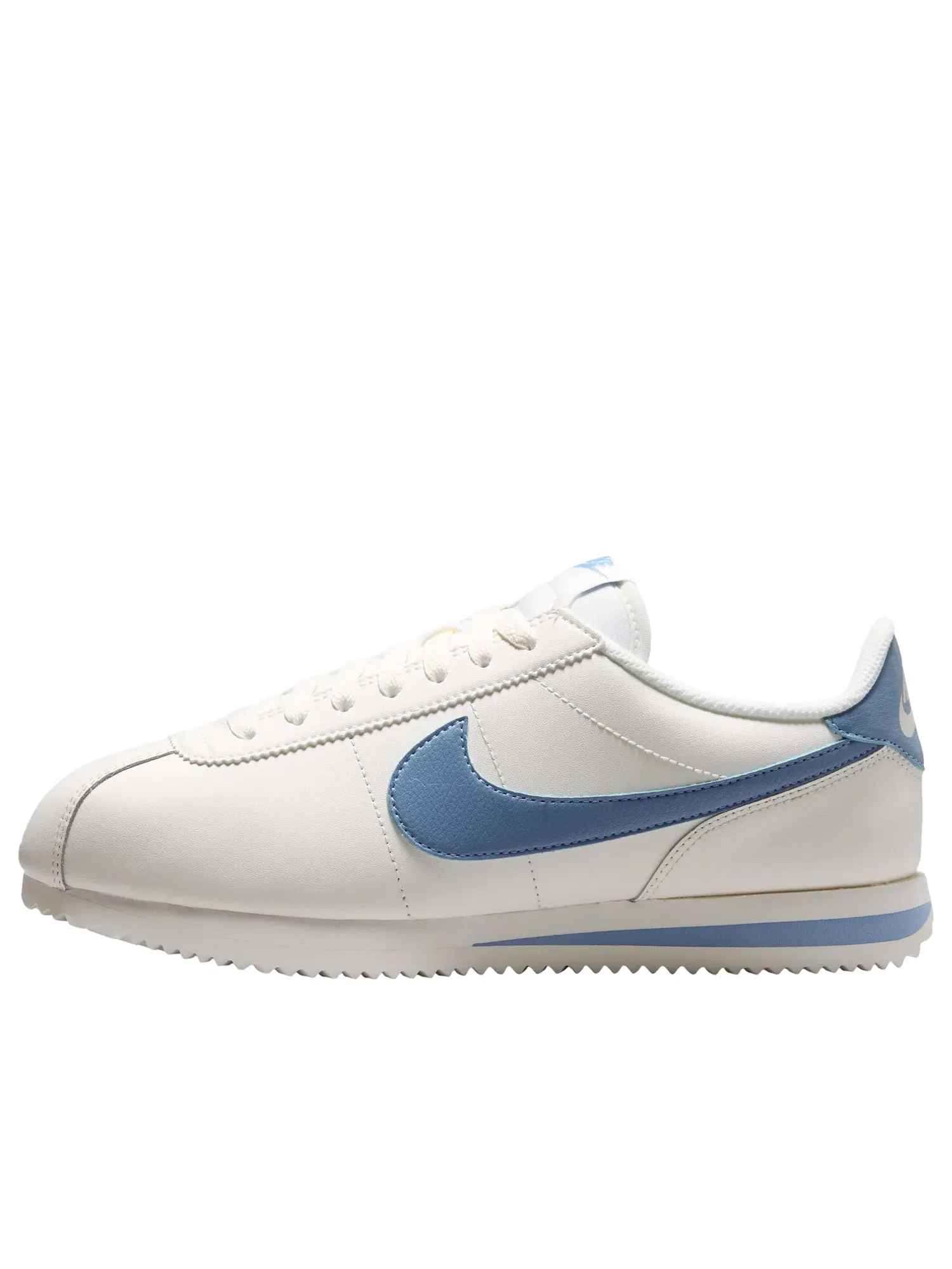 Женские кроссовки с кожаным верхом Nike Cortez — изображение 1 из 7, белый