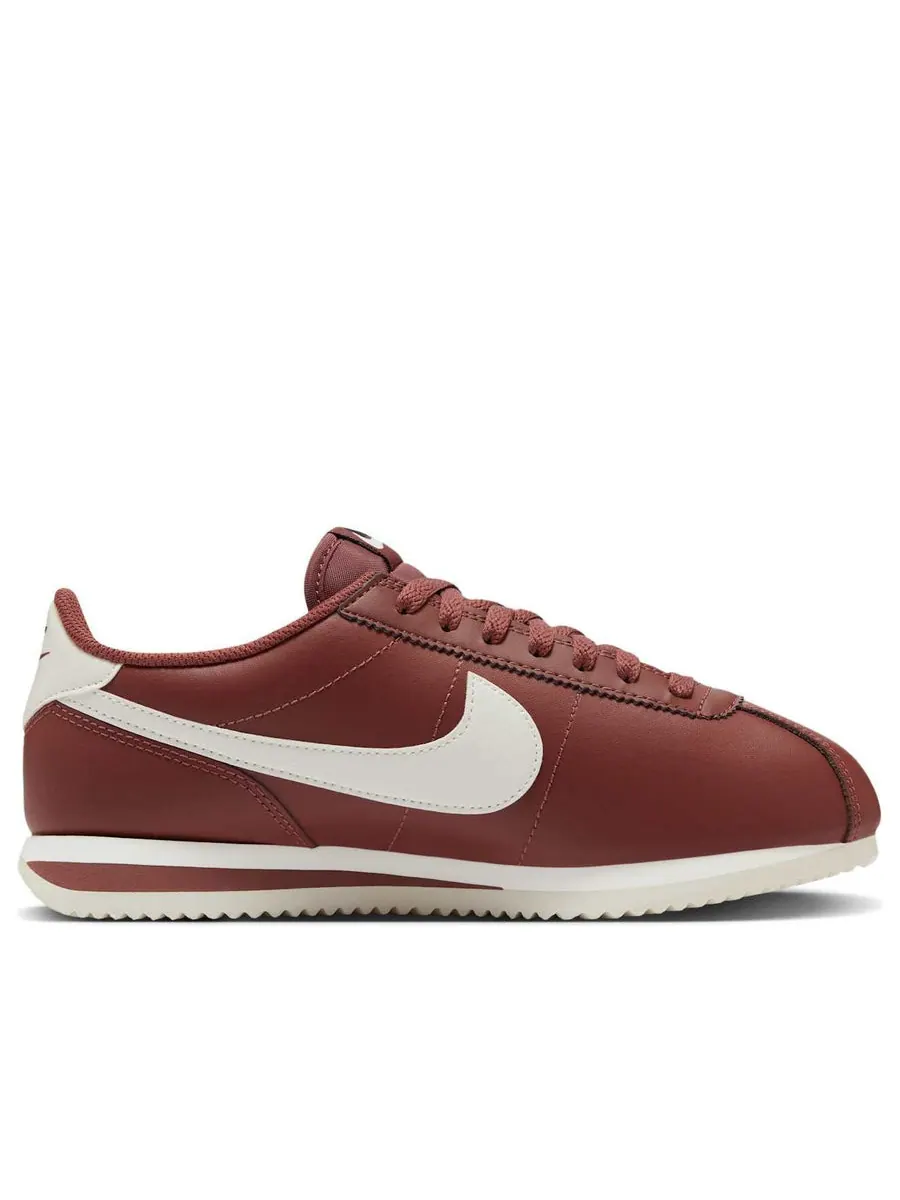 Кроссовки (WMNS) Nike Cortez Leather 'Red Sepia Black Sail' — изображение 2 из 6, красный
