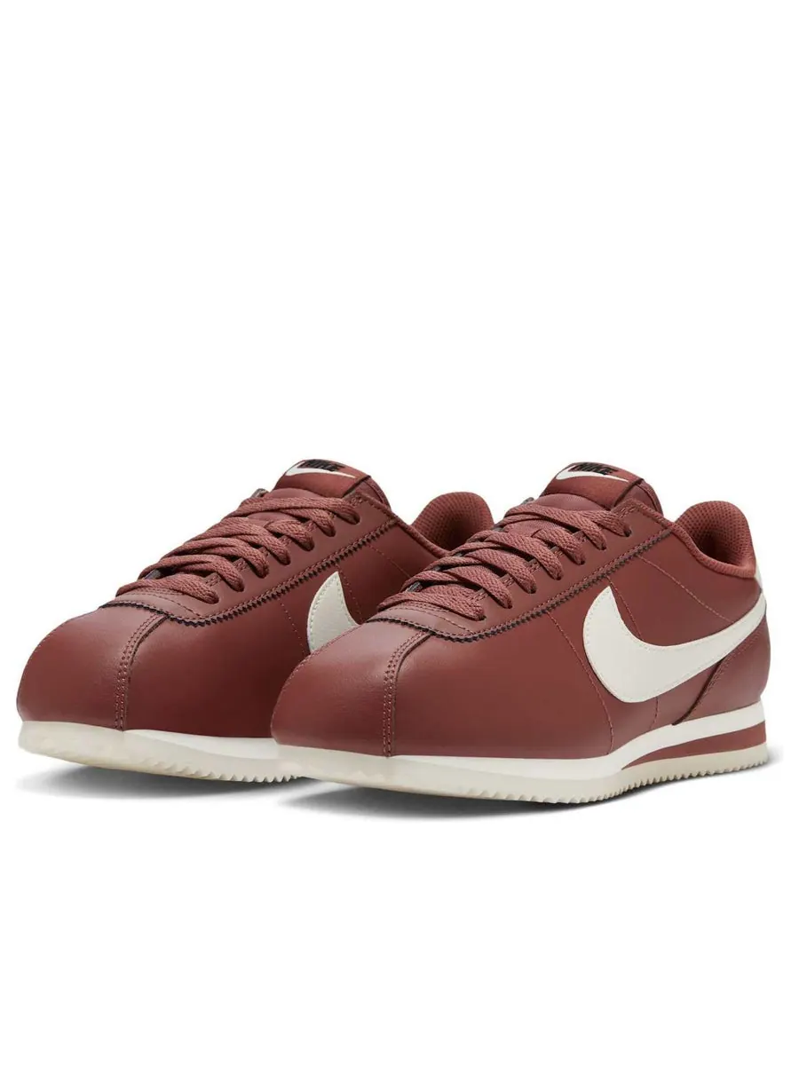 Кроссовки (WMNS) Nike Cortez Leather 'Red Sepia Black Sail' — изображение 3 из 6, красный