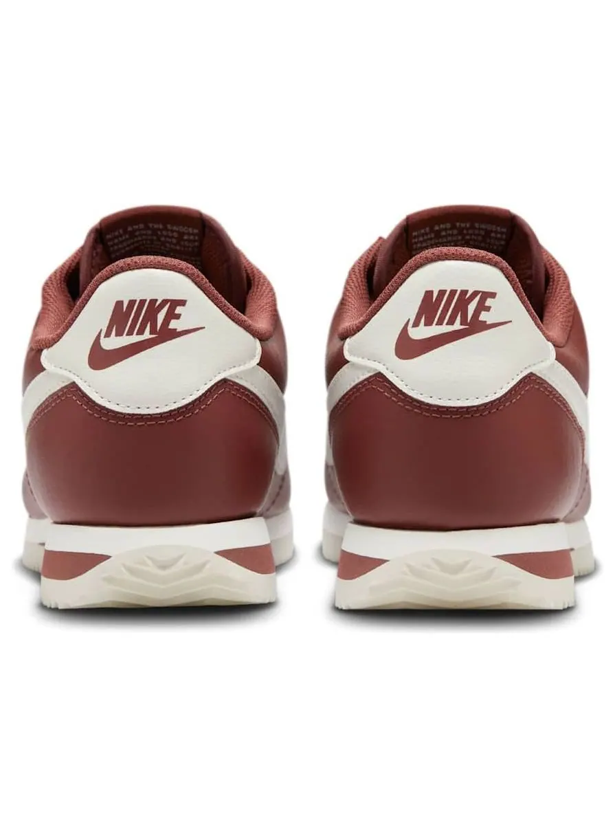 Кроссовки (WMNS) Nike Cortez Leather 'Red Sepia Black Sail' — изображение 5 из 6, красный