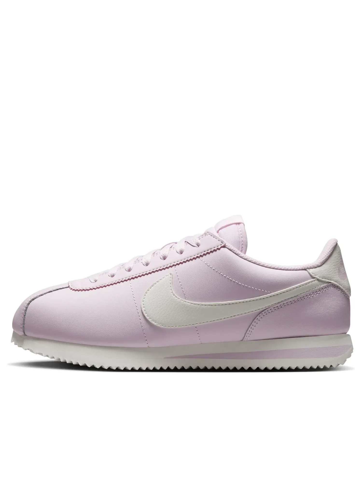 Женские кроссовки с кожаным верхом Nike Cortez Bleached Dry Lacquer — изображение 1 из 7, розовый