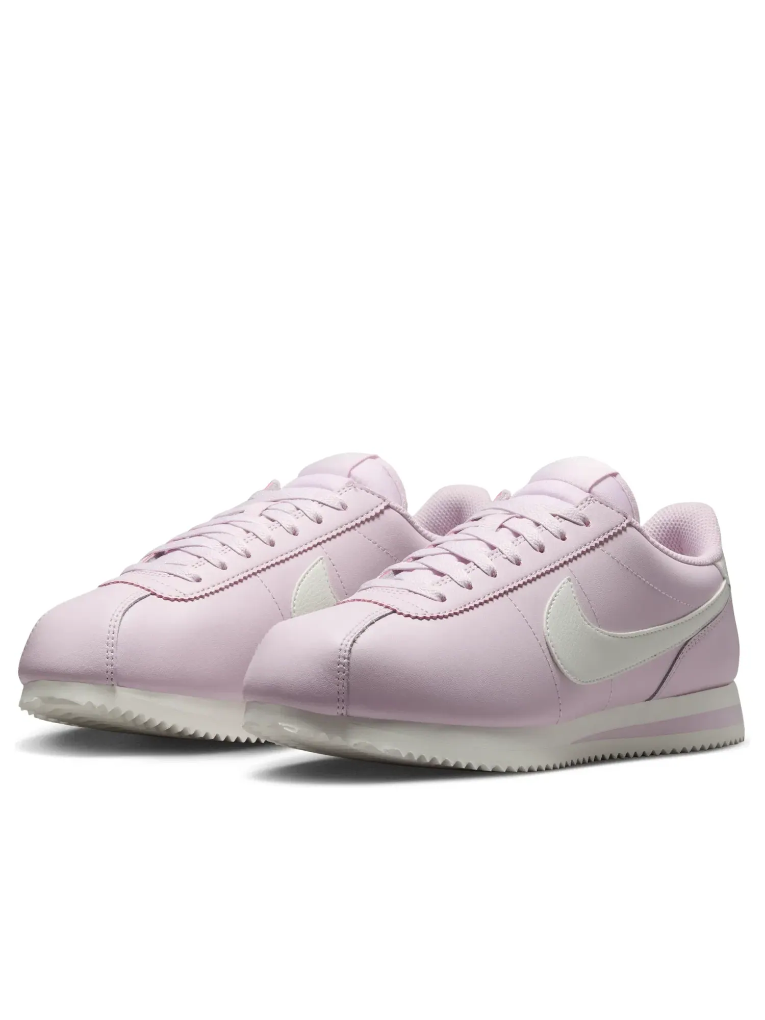 Женские кроссовки с кожаным верхом Nike Cortez Bleached Dry Lacquer — изображение 5 из 7, розовый