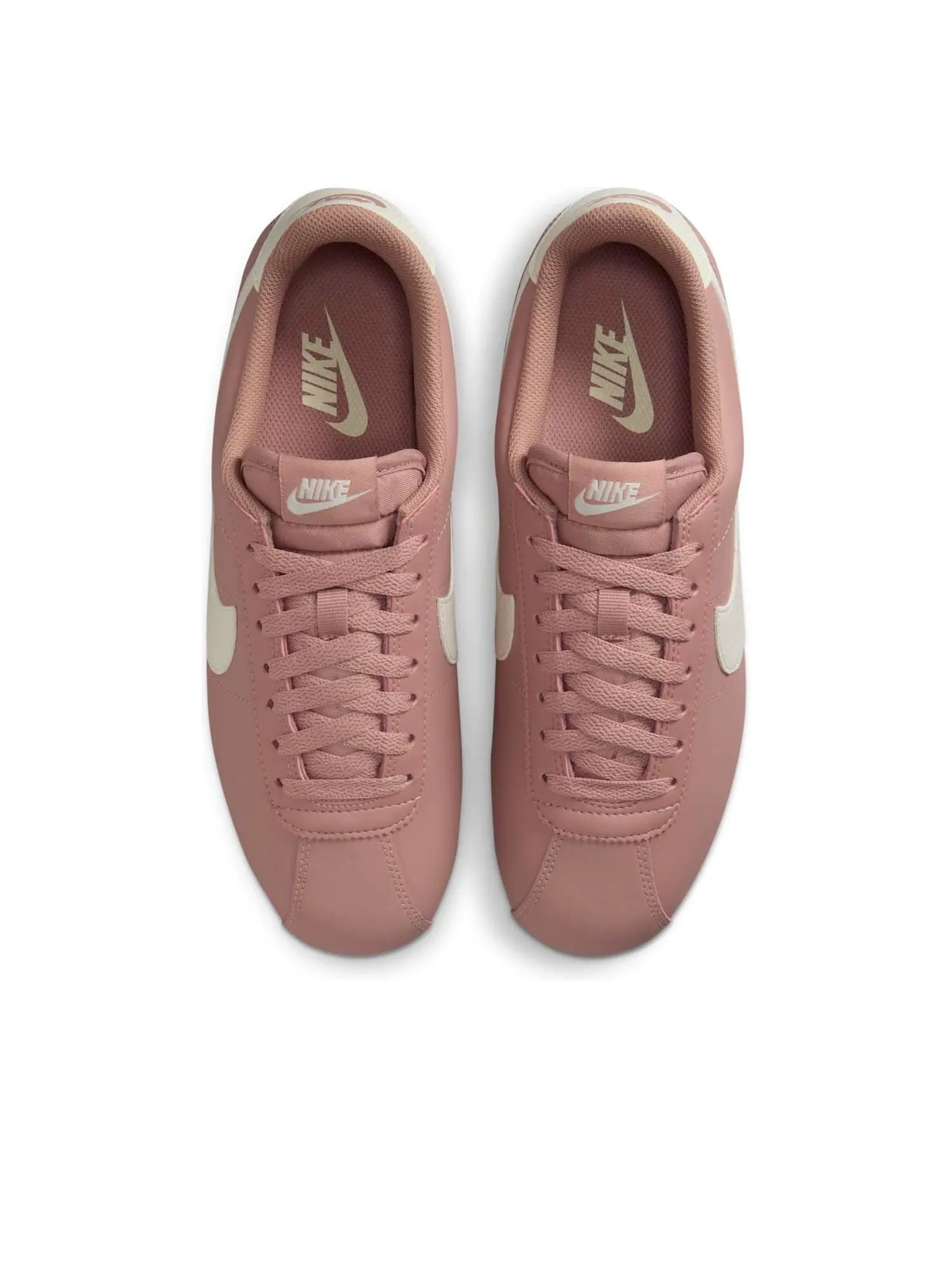 Кроссовки (WMNS) Nike Cortez Leather 'Particle Pink' — изображение 2 из 6, розовый