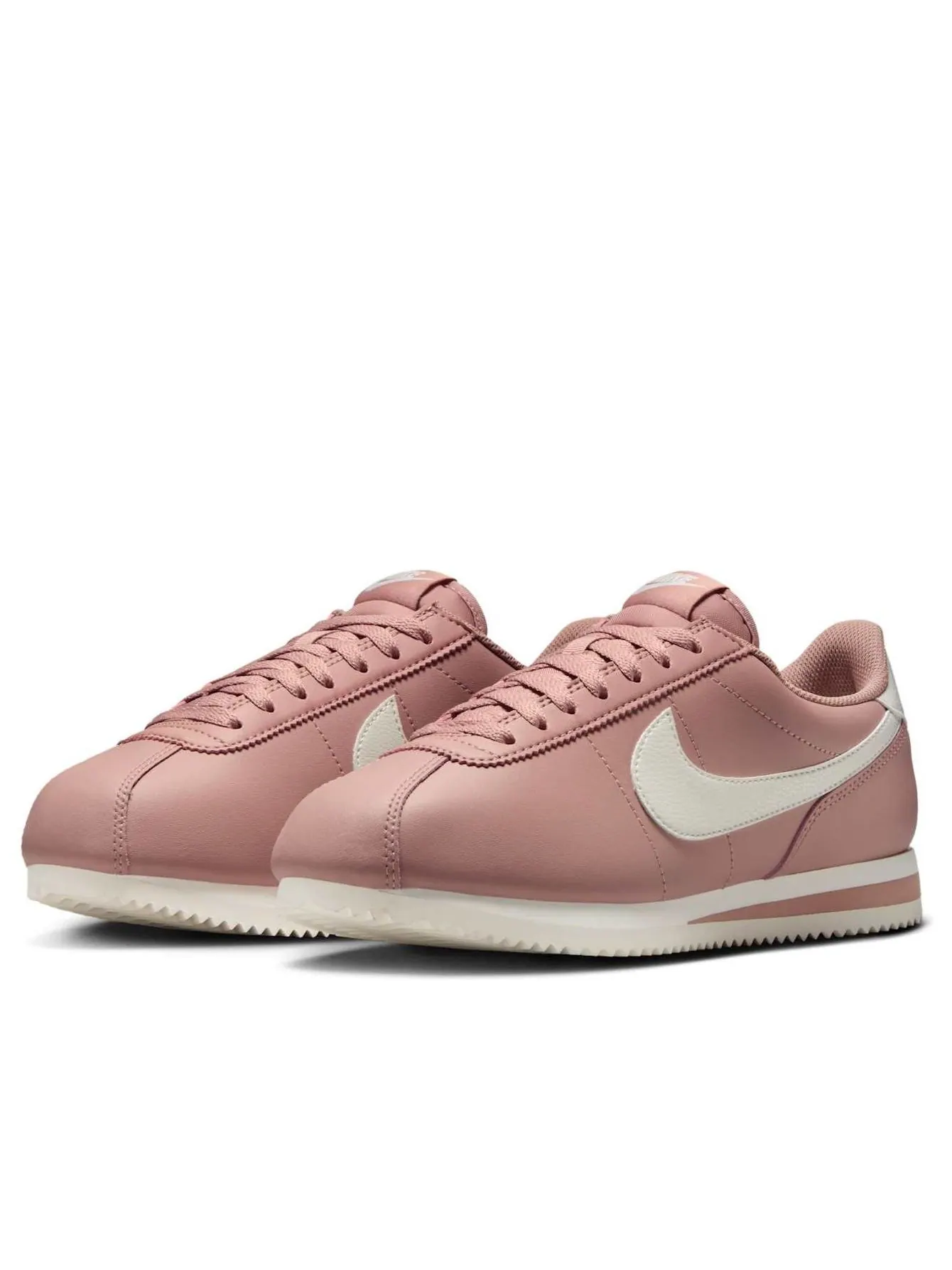 Кроссовки (WMNS) Nike Cortez Leather 'Particle Pink' — изображение 4 из 6, розовый