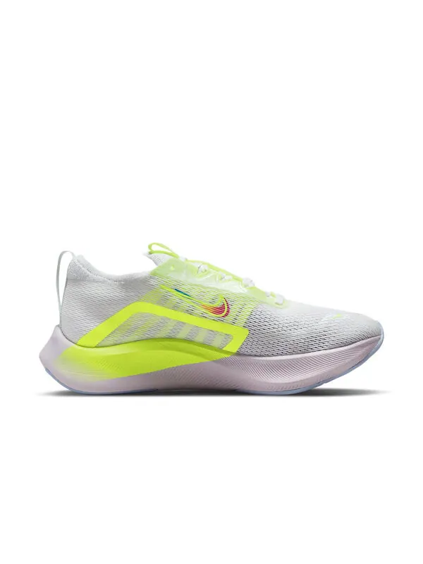 Кроссовки zoom fly 4 премиум Nike — изображение 2 из 4, белый/желтый