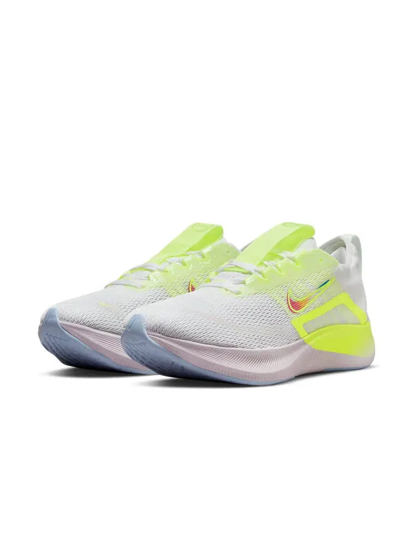 Кроссовки zoom fly 4 премиум Nike — изображение 3 из 4, белый/желтый