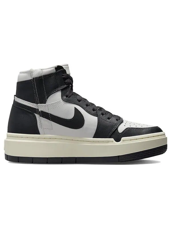 Кроссовки (WMNS) Air Jordan 1 Elevate High 'White Black' — изображение 2 из 4, черный/белый